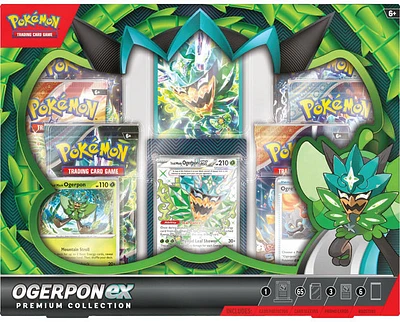 Pokemon TCG: Scarlet & Violet - Ogerpon ex Premium Collection Box Set