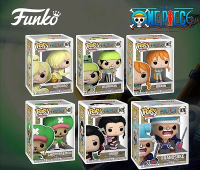 Funko Pop! Anime: One Piece (WANO) - Franosuke / Chopperemon Onami Usohachi Sangoro Orobi