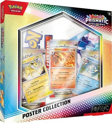 Pokemon TCG: Scarlet & Violet - Prismatic Evolutions Poster Collection