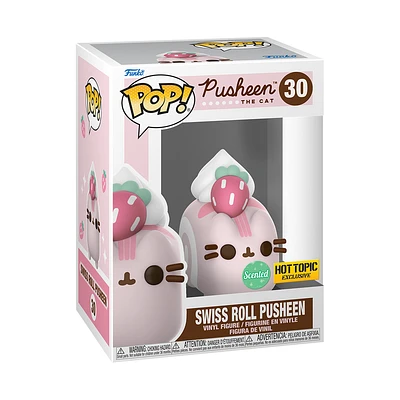 Funko Pop! Swiss Roll Pusheen The Cat *SCENTED* #30 [HOT TOPIC EXCLUSIVE] *PREORDER*