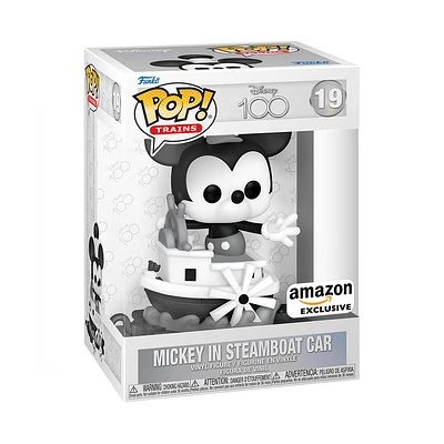 Funko Pop! DISNEY MICKEY MOUSE IN STEAMBOAT [AMAZON EXCLUSIVE] #19