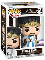 Funko Pop! Asia Zhuge Liang #204- Three Kingdoms - SDCC Shared Sticker 2023