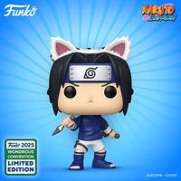 Funko Pop! Anime: Naruto - Sasuke Uchiha (Sasuke's Paw Encyclopedia) #1940 [2025 Wondrous Convention Exclusive] *PREORDER*