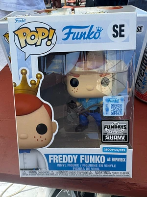 Funko Pop! Funko Fundays - Freddy Funko As Shipwreck SE [2025 Fundays Exclusive - Limited 2,500pcs]