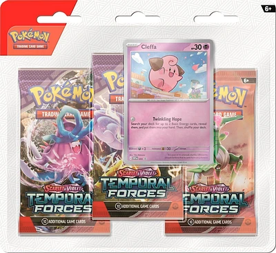 Pokemon TCG: Scarlet & Violet - Temporal Forces 3pc Blister Pack