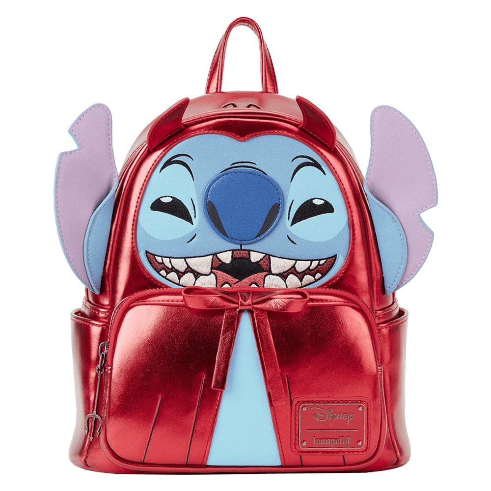 LOUNGEFLY Disney LILO & STITCH Devil Cosplay Mini Backpack