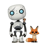 Funko Pop! Movies: The Wild Robot - Roz with Fink & Brightbill #1794 *PREORDER*