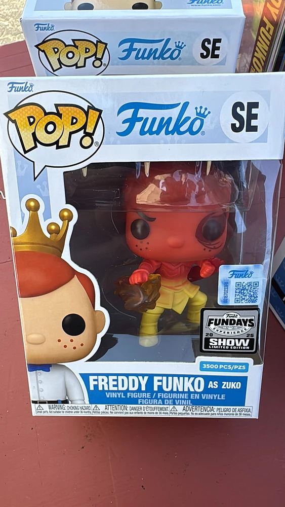 Funko Pop! Funko Fundays - Freddy Funko As Zuko SE [2025 Fundays Exclusive - Limited 3,500pcs]