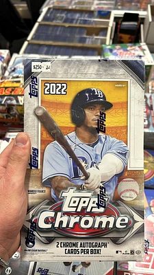 Topps Chrome 2022 Baseball Cards Blaster Box