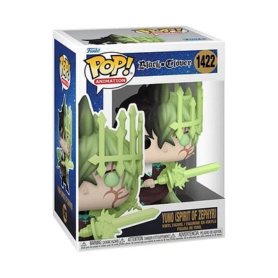 Funko Pop! BLACK CLOVER YUNO (SPIRIT OF ZEPHYR) #1422