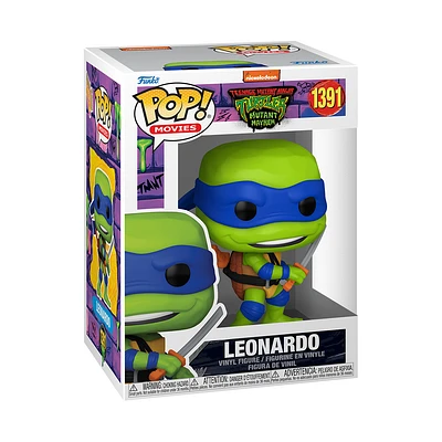 Funko Pop! MOVIES TEENAGE MUTANT NINJA TURTLES MUTANT MAYHEM LEONARDO #1391