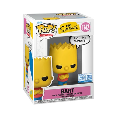 Funko Pop! Television: The Simpsons - Bart Simpson (Eat My Shorts) #1742 [Funko Special Edition] *PREORDER*