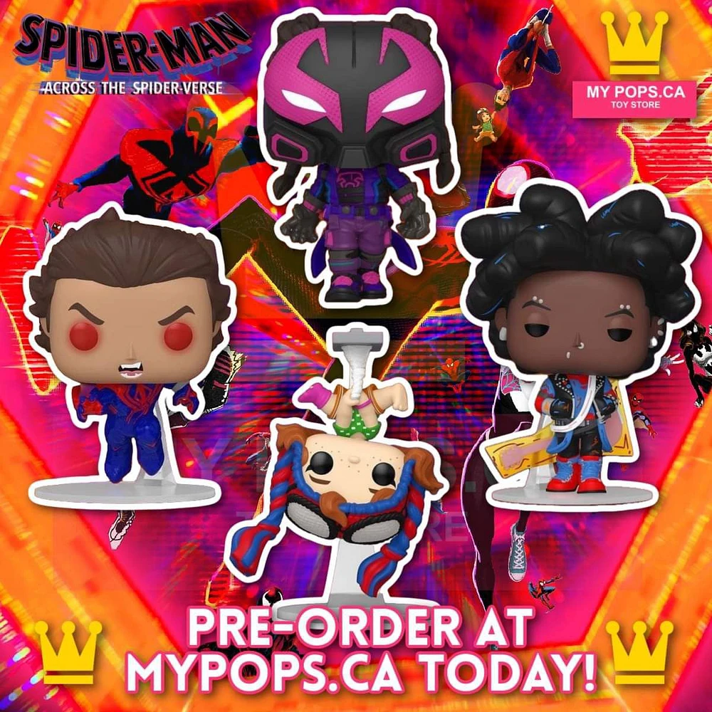 Funko Pop! Marvel: Spider-Man Across The Spider-Verse - 2099 / Mayday Prowler Spider-Punk