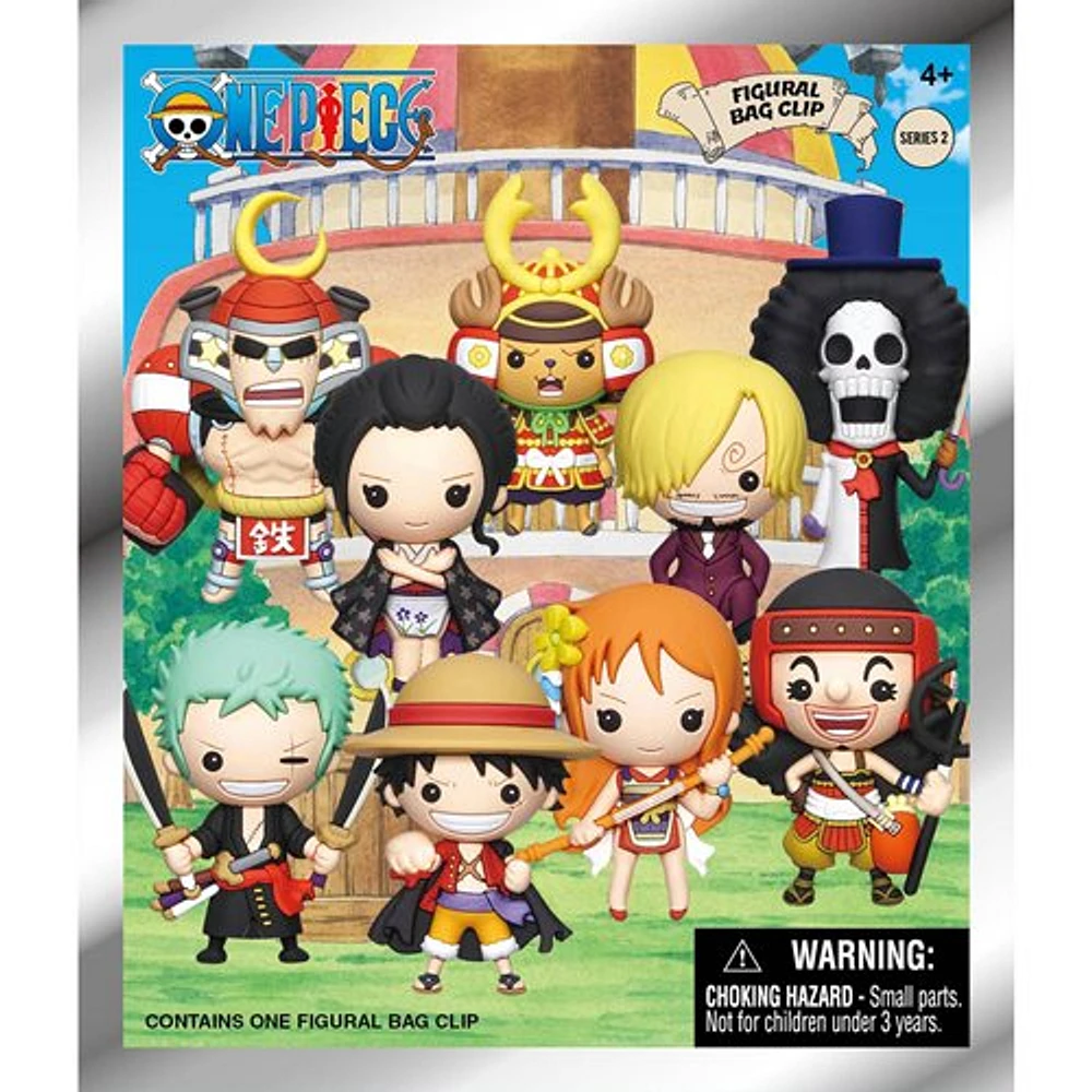 One Piece Series 2 3D Foam MYSTERY Bag Clip