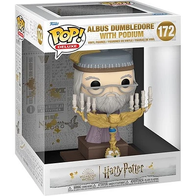 Funko Pop! Movies: Harry Potter - Ron Weasley #166 / Draco Malfoy #168 Remus Lupin #169 Hermione Granger #167 Rubeus Hagrid #171 And Buckbeak #123 Sirius Black #08 #165 Albus Dumbledore with Podium #172