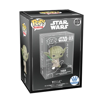Funko Pop! Star Wars - Yoda (Die-Cast) #03 [Funko Shop Exclusive] *PREORDER*