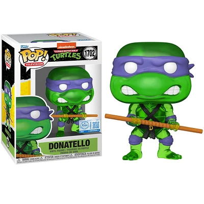 Funko Pop! Teenage Mutant Ninja Turtles: TMNT - Donatello (Translucent) #1702 [Funko Special Edition] *PREORDER*