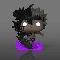 Funko Pop! ANIMATION: BLACK CLOVER BLACK ASTA GLOW IN THE DARK #1556 [EXCLUSIVE]
