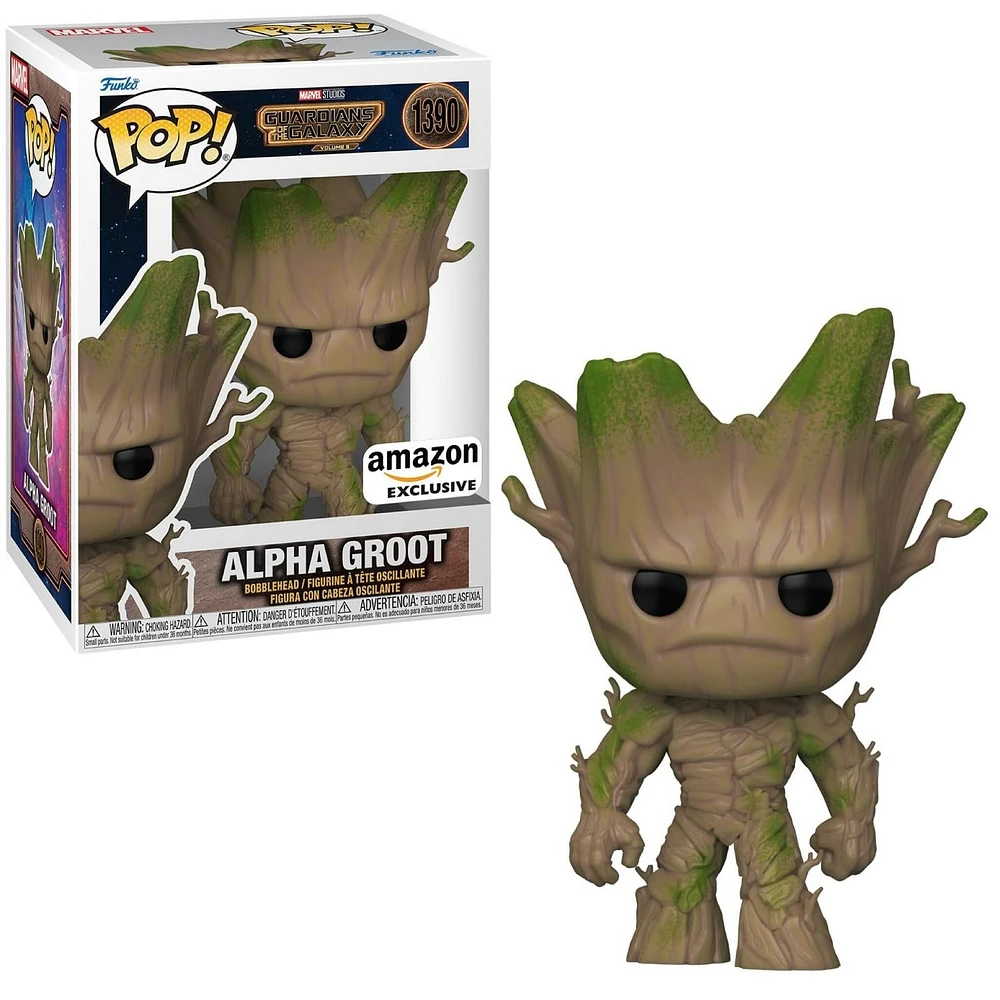 Funko Pop! Marvel: Guardians Of The Galaxy - Alpha Groot #1390 [Amazon Exclusive] *PREORDER*
