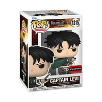 Funko Pop! ANIMATION ATTACK ON TITAN CAPTAIN LEVI ACKERMAN #1315 [AAA EXCLUSIVE]