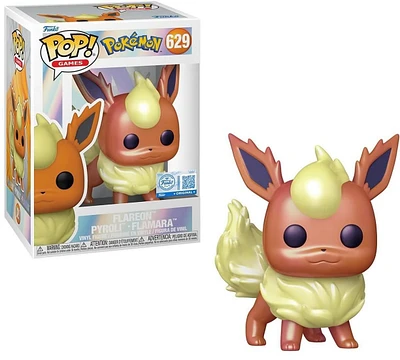 Funko Pop! Games: Pokemon - Flareon (Pearlescent) #629 [Funko Special Edition] *PREORDER*