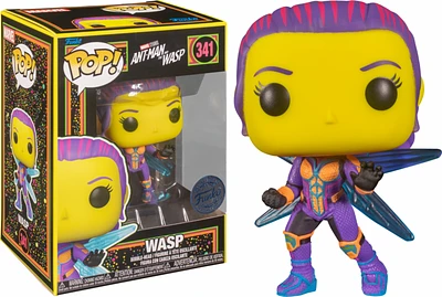 FUNKO POP! MARVEL BLACKLIGHT ANTMAN and WASP [SPECIAL EDITION] #341