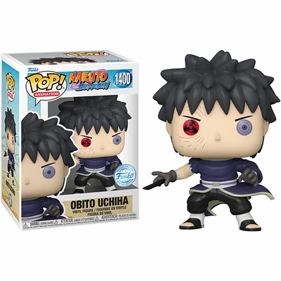 SPECIAL EDITION EXCLUSIVE Funko Pop! Naruto Shippuden Unmasked Obito Uchiha #1400