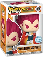 Funko Pop! Anime: Dragon Ball Super - Super Saiyan God Vegeta #1868 [Special Editon]