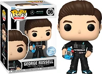 FUNKO POP! RACING MERCEDES-AMG PETRONAS FORMULA ONE TEAM GEORGE RUSSELL W/ HELMET #06 [SPECIAL EDITION]