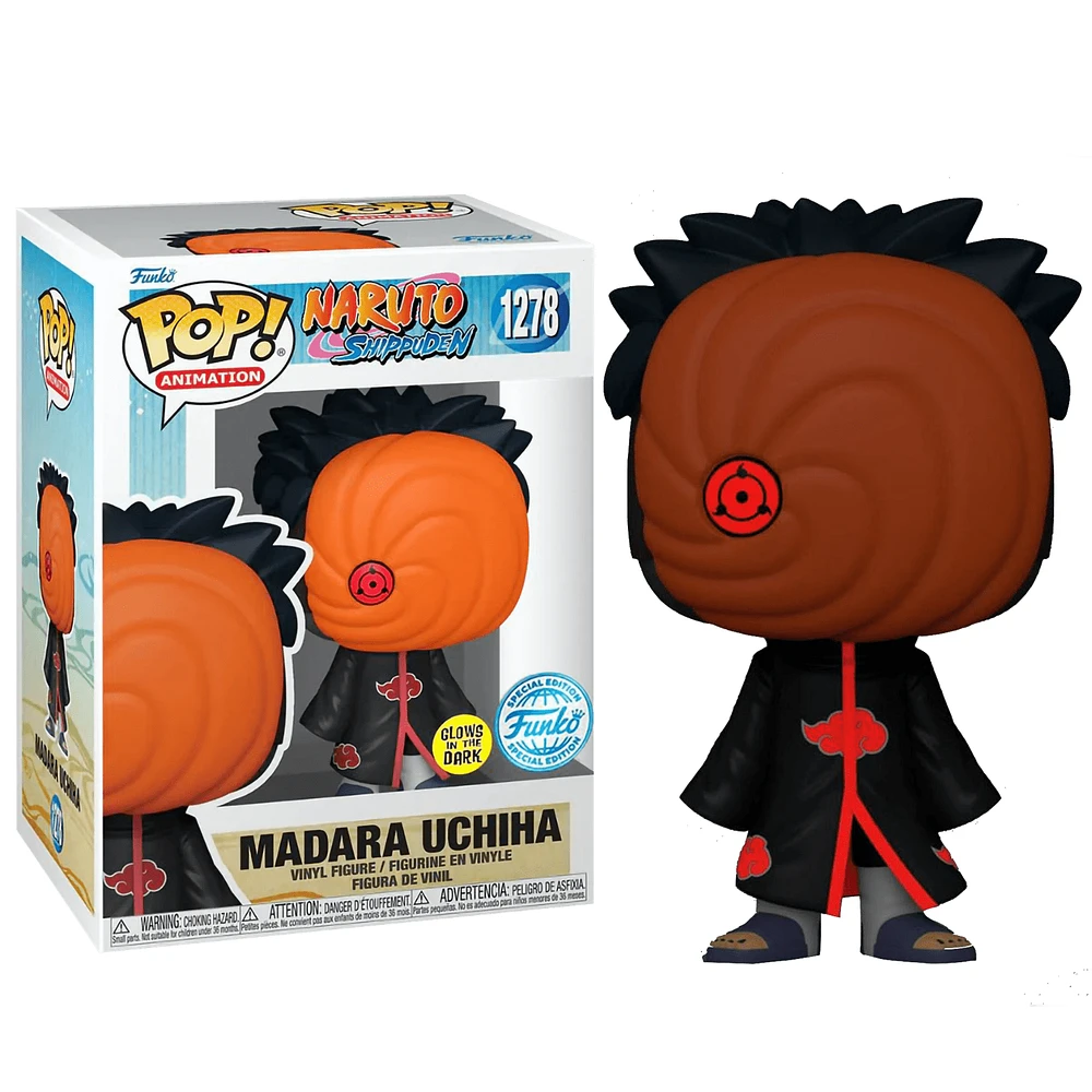 Funko Pop! Animation Naruto Shippuden Madara Uchiha Glow #1278 [SPECIAL EDITION]