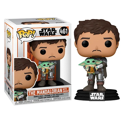 FUNKO POP! THE MANDALORIAN WITH GROGU #461