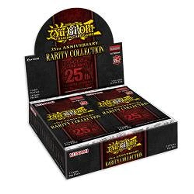 YUGIOH TCG - 25A RARITY COLLECTION BOOSTER BOX 1ST EDITION