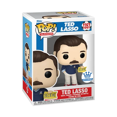 Funko Pop! TED LASSO with I believe sign #1357 [FUNKO SHOP EXCLUSIVE] *PREORDER*