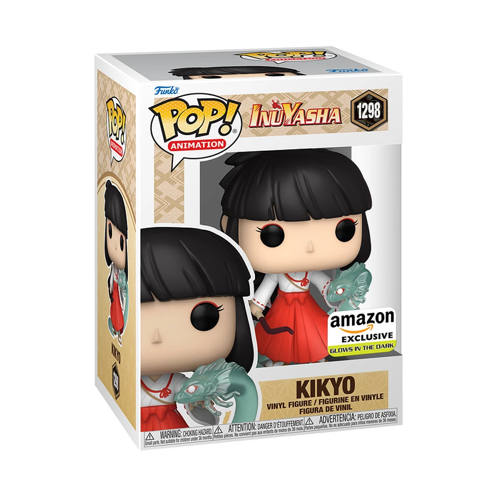 Funko Pop! Anime INUYASHA KIKYO GLOW IN THE DARK #1298 [AMAZON EXCLUSIVE] *PREORDER*