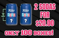 FUNKO SODA VINYL Mystery Box LIMITED to 100 only!