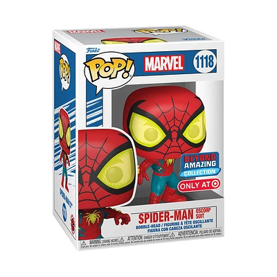 FUNKO POP! MARVEL - BEYOND AMAZING SPIDER-MAN OSCORP SUIT #1118 [TARGET EXCLUSIVE]
