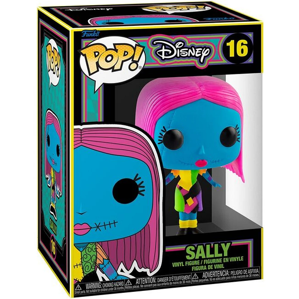 FUNKO POP! DISNEY The Nightmare Before Christmas SALLY Blacklight #16