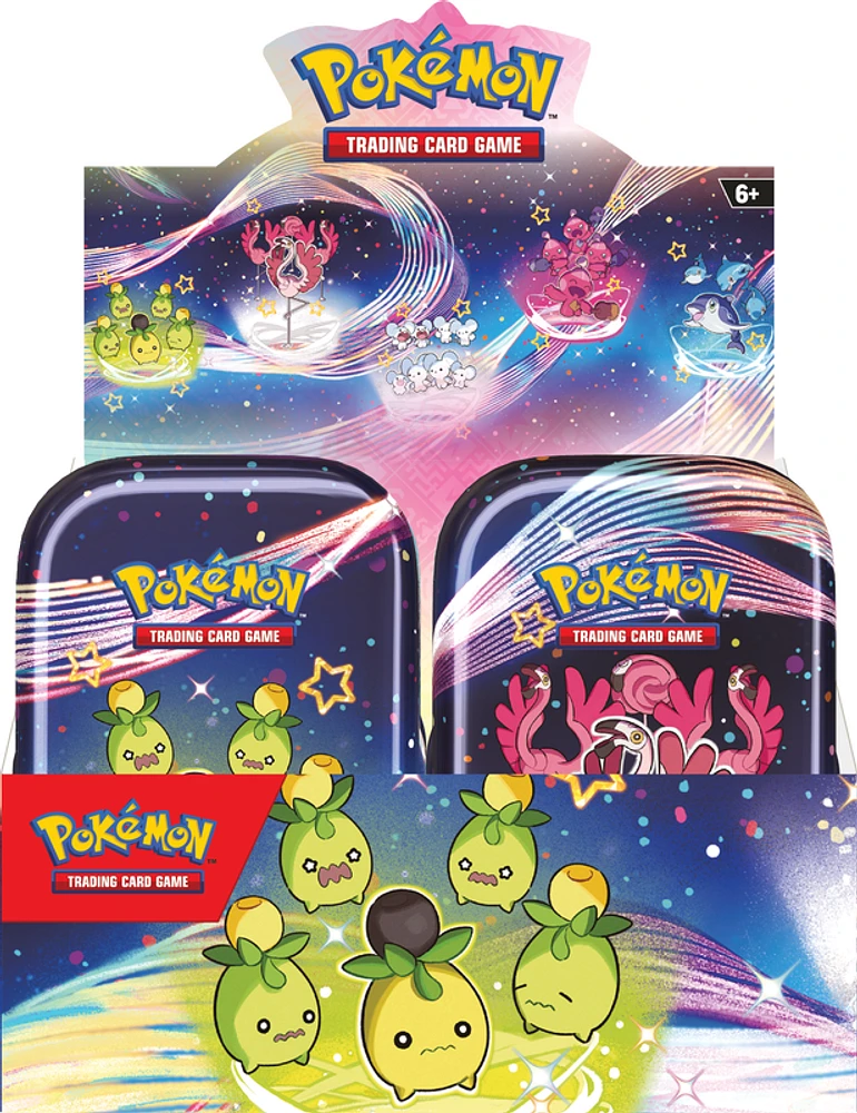 Pokemon TCG: Scarlet & Violet - Paldean Fates Mini Tins Display Box