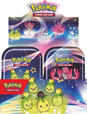 Pokemon TCG: Scarlet & Violet - Paldean Fates Mini Tins Display Box