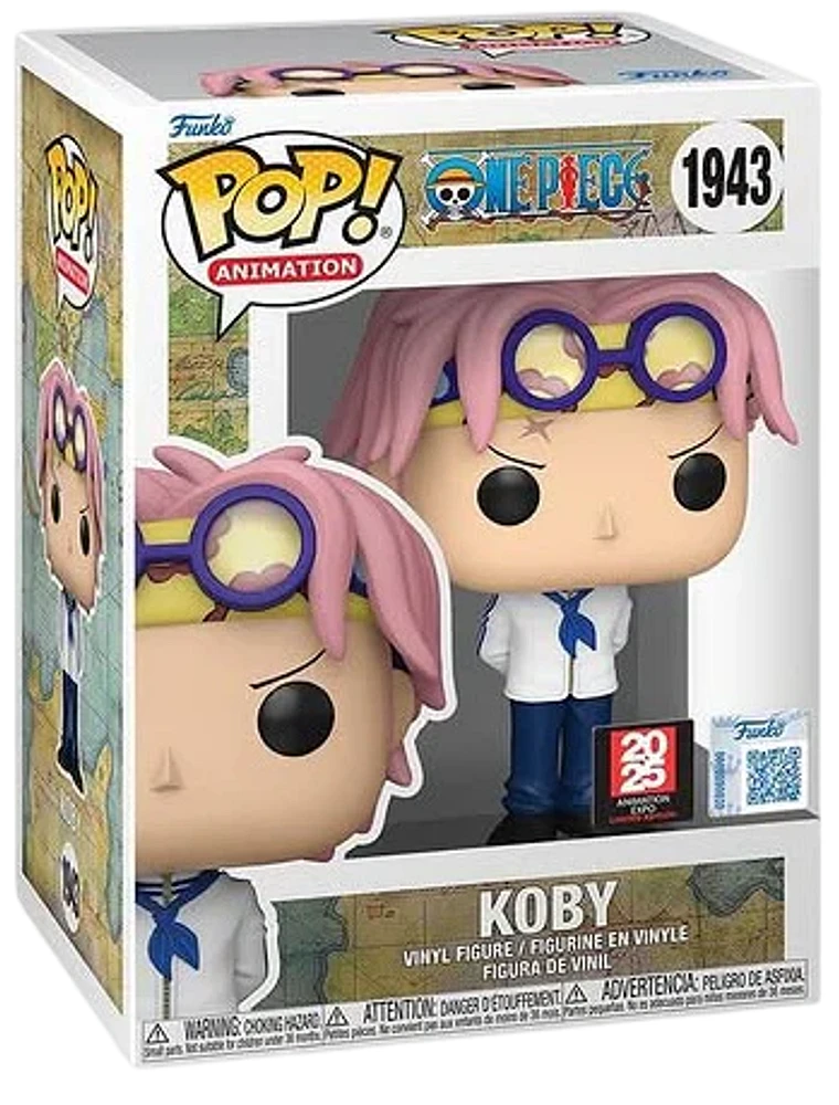 Funko Pop! Anime: One Piece - Koby #1943 [2025 Animation Expo Exclusive] *PREORDER*