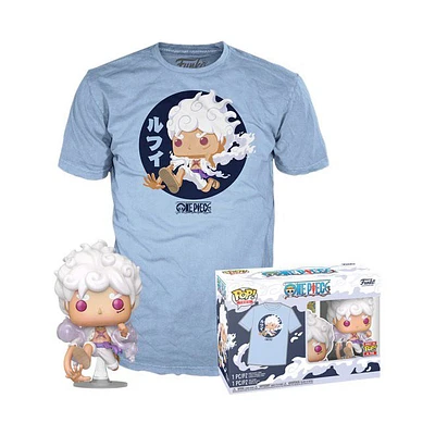 Funko Pop! Anime: One Piece - Luffy Gear Five T-Shirt Bundle *PREORDER*