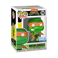 Funko Pop! Teenage Mutant Ninja Turtles: TMNT - Michelangelo (Translucent Green) #1701 [Funko Special Edition]