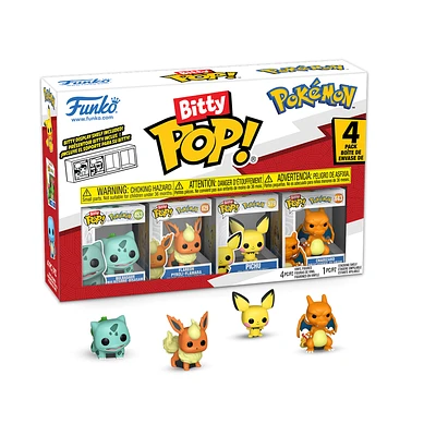 Funko Pop! Bitty Pop - Pokemon 4pk