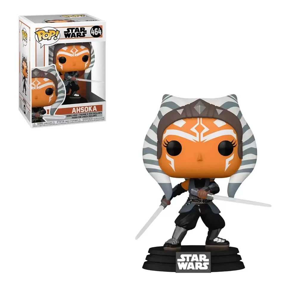 FUNKO POP! STAR WARS: AHSOKA WITH SABERS #464