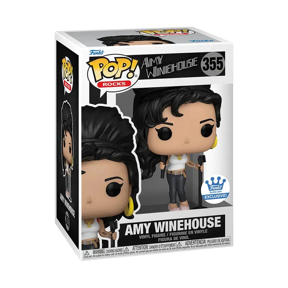 FUNKO POP! ROCKS - AMY WINEHOUSE (IN TANK TOP) #355 [FUNKO SHOP EXCLUSIVE] *PREORDER*