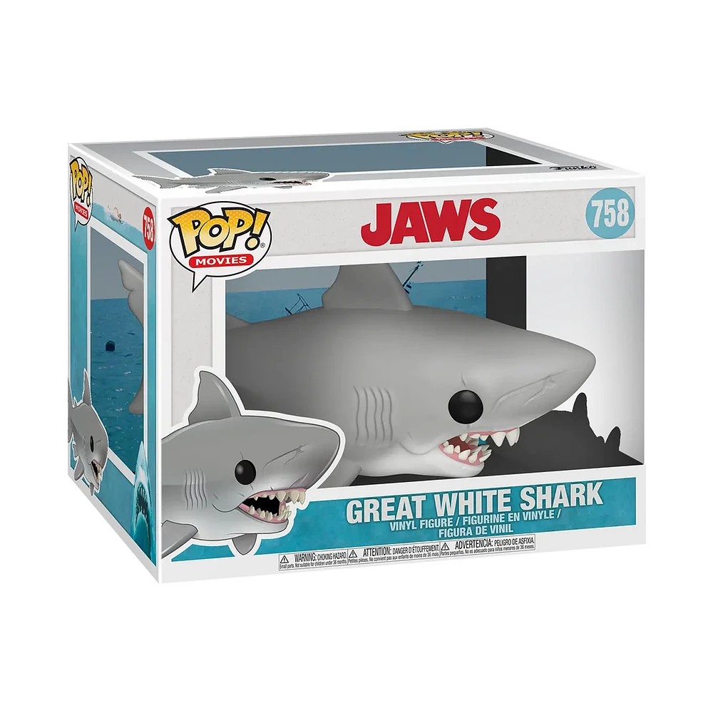Funko Pop! MOVIES: JAWS - GREAT WHITE SHARK #758