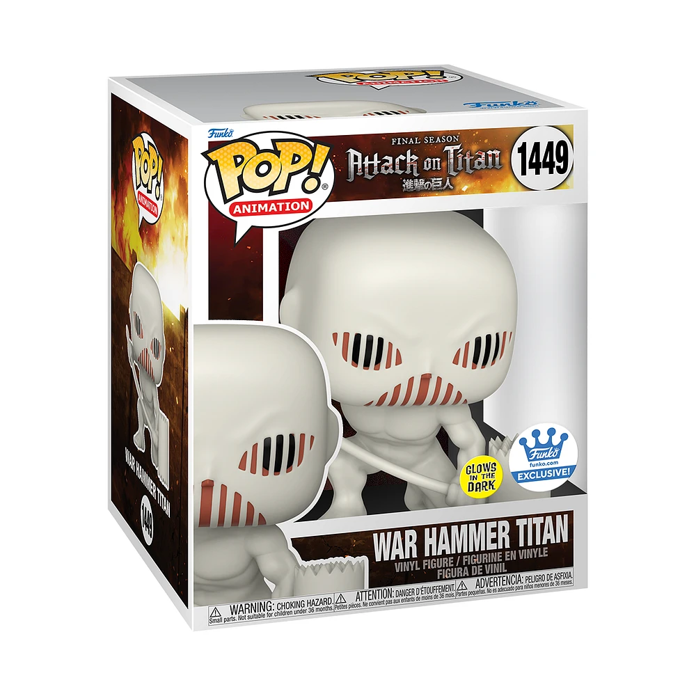 Funko Pop! Anime: Attack On Titan - Super 6" War Hammer Titan #1449 [Funko Shop Exclusive]