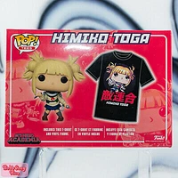Funko Pop! My Hero Academia: T-Shirt Bundles - Toga / Bakugo Jiro Deku All Might Fumikage Iida **WEB ONLY**