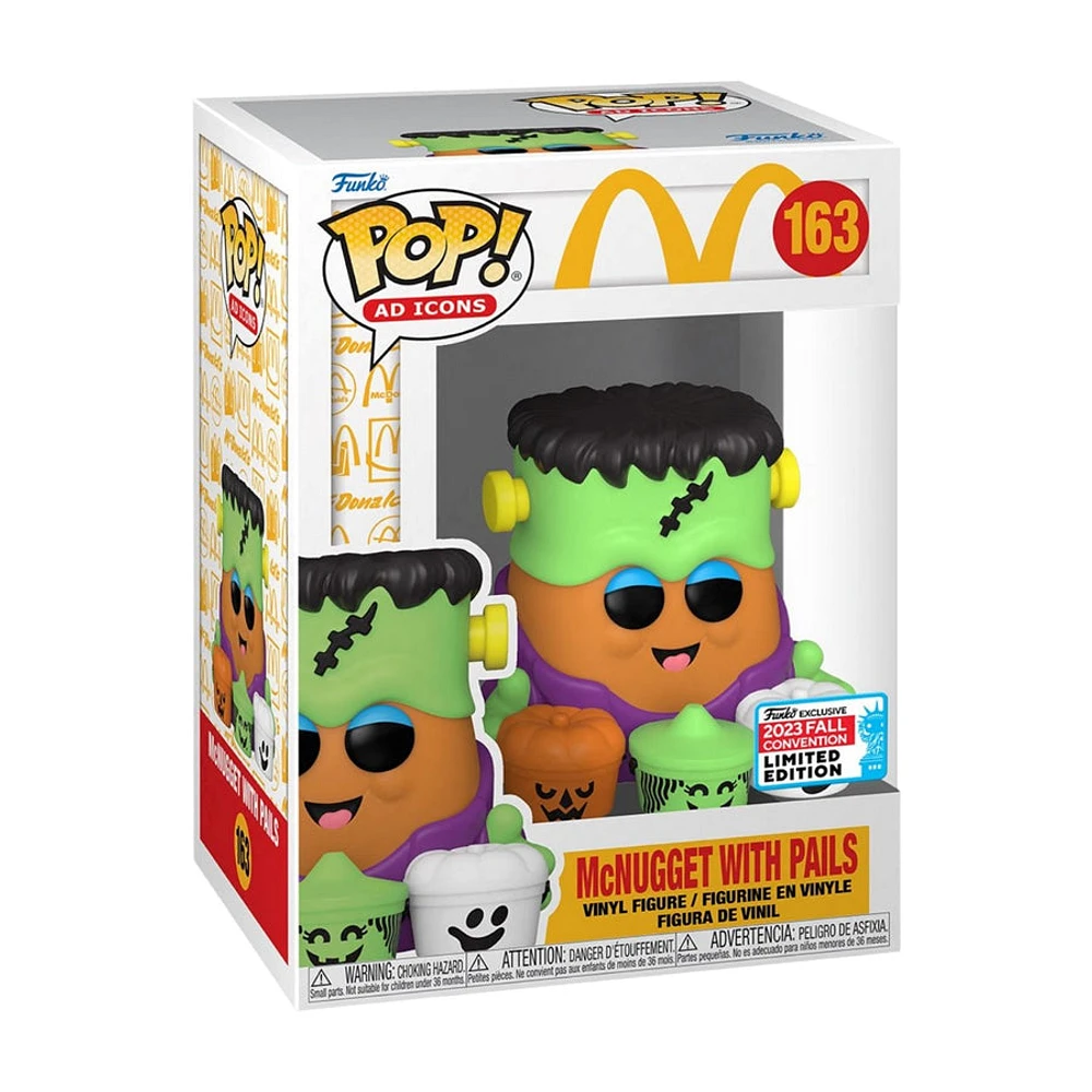 FUNKO POP! AD ICON MCDONALD'S MCNUGGET WITH PAILS #163 [NYCC FALL CONVENTION EXCLUSIVE] *PREORDER*
