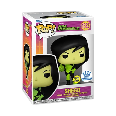 Funko Pop! Disney: Kim Possible - Shego #1582 [Funko Shop Exclusive - GITD] *PREORDER*